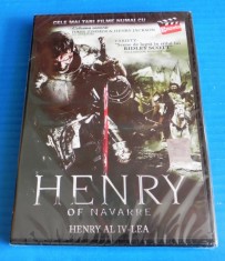 DVD FILM HENRY AL IV-LEA / HENRY OF NAVARRE. NOU. SIGILAT. SUBTITRARE IN LIMBA ROMANA. din colectia gazeta sporturilor foto