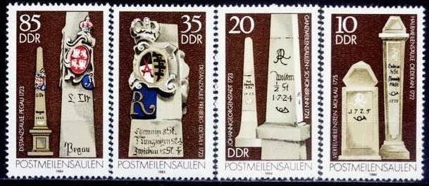Germania DDR 1984 - cat.nr.2486-9 neuzat,perfecta stare