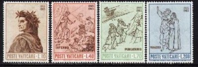 Vatican 1965 - cat.nr.428-31 neuzat,perfecta stare foto