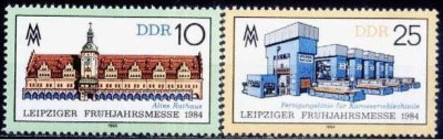 Germania DDR 1984 - cat.nr.2495-6 neuzat,perfecta stare foto