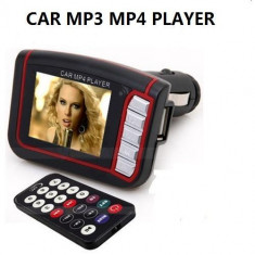 Modulator fm auto mp4 player Wireless FM Modulator auto MP4 player - COD 9004 - foto