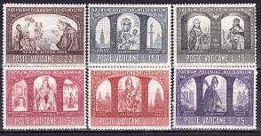 Vatican 1966 - cat.nr.451-6 neuzat,perfecta stare foto