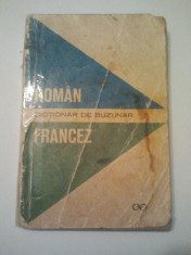 DICTIONAR DE BUZUNAR ROMAN - FRANCEZ - ION BRAESCU ( 620 ) foto