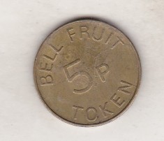 bnk jt Jeton Bell Fruit 5 p token