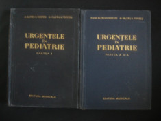 ALFRED D. RUSESCU * VALERIU A. POPESCU - URGENTELE IN PEDRIATIE 2 volume foto