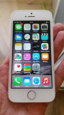 Iphone 5s 16gb silver white neverlocked ca NOU GARANTIE 09/2015 foto