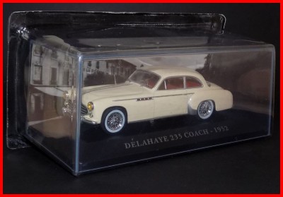 1952 - DELAHAYE 235 COACH (scara 1/43) foto