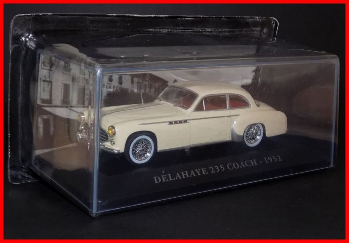 1952 - DELAHAYE 235 COACH (scara 1/43)