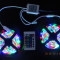 2 benzi led RGB 3528 (waterproof) + 1 controller + telecomanda 44 taste