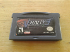 Vand joc V-RALLY 3 pentru gameboy / game boy advance foto