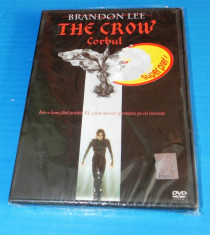 DVD THE CROW / CORBUL - BRANDON LEE, ORIGINAL. NOU. SIGILAT. SUBTITRARE IN LIMBA ROMANA. film de colectie. ultimul film al lui Brandon Lee foto