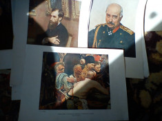 mapa reproduceri pictura printate aduse din rusia comunista ani1975 foto
