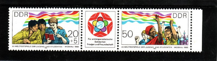 Germania DDR 1985 - cat.nr.2584A neuzat,perfecta stare