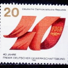 Germania DDR 1985 - cat.nr.2575 neuzat,perfecta stare