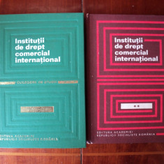 Institutii de drept comercial international / Octavian Capatana (2 vol)