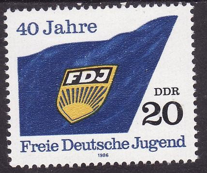 Germania DDR 1986 - cat.nr.2624 neuzat,perfecta stare