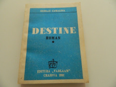 Destine, Nicolae Camalesa, Ed. Varlaam, Craiova, 1991 foto