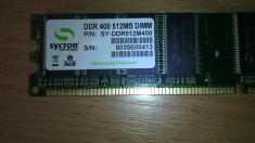 Rami PC Sycron 512MB DDR1 foto