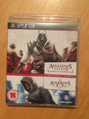 Assassins Creed 1 + 2 Game of the Year Edition Joc Original Ps3 Playstation 3 foto