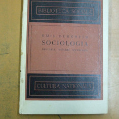 E. Durkheim Sociologia regulile metodei sociologice Bucuresti 1924 200