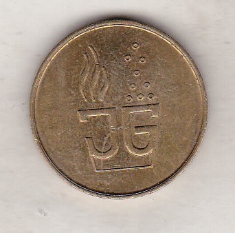 bnk jt Jeton JG - Wertmarke foto
