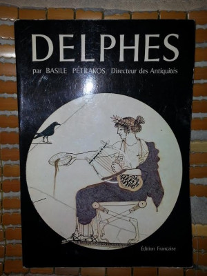 Basil Petrakos DELPHES ed. Clio 1977 album ilustratii color foto