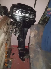 vand motor barca mercury 7.5 cai..40 de ore de fungtionare foto