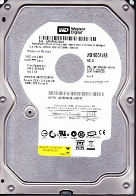 Hard disk WESTERN DIGITAL Caviar 160 Gb foto