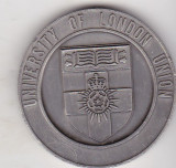 Medalie University of London Union - Universitatea din Londra