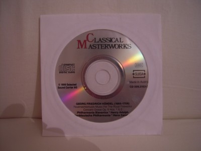Vand cd Classical Masterworks-Georg Friedrich Handel,original,fara coperti foto
