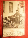 Ilustrata TCV - Vizitiu Rus cu Trasurica , circulat 1906 Rusia, Circulata