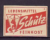 ETICHETE DE CUTII DE CHIBRITE - RECLAMA - LEBENSMITTEL SCHUTZ FEINKOST , SE30 foto