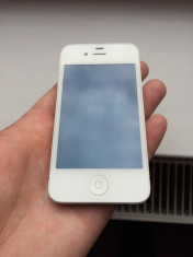 iPhone 4 8gb = White/ALB = codat Orange RO foto