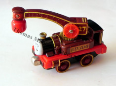 TAKE Along / TAKE-n-Play cu magnet - Thomas and Friends trenulet jucarie - locomotiva HARVEY - (HaFB1) foto