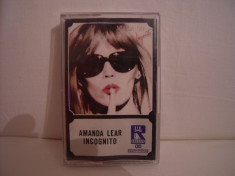 Vand caseta audio Amanda Lear-Incognito-,originala,raritate! foto