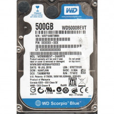 HDD laptop Western Digital 500 GB foto