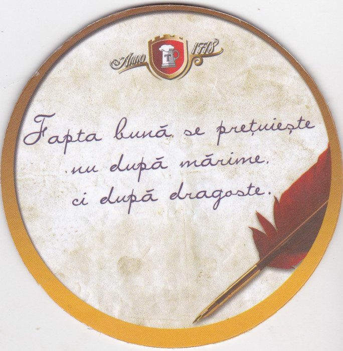 Suport de pahar / Biscuite TIMISOREANA