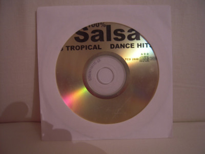 CD Salsa 100% - 13 Tropical Dance Hits, original, fara coperti foto