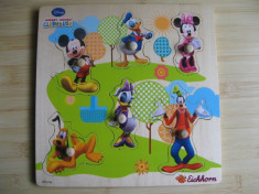 Jucarie tip puzzle personaje Disney (+18 luni) foto