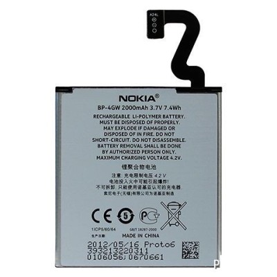 Acumulator Nokia Lumia 920 cod BP-4GW original folosit foto
