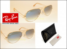 ochelari Ray Ban Aviator TOC LAVETA LENTILA STICLA foto