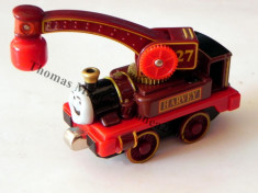 TAKE Along / TAKE-n-Play cu magnet - Thomas and Friends trenulet jucarie - locomotiva HARVEY - (HaEX1) foto