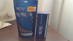 Pall mall 110 gr albastru cu tuburi pall mall cu carbon activ foto