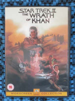 STAR TREK II. THE WRATH OF KHAN - film DVD (original din Anglia, in stare impecabila!!!) foto