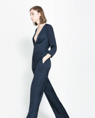 Salopeta Zara volane superba jumpsuit foto