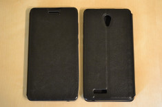 Husa Allview P6 LIFE Flip Case Slim Black foto