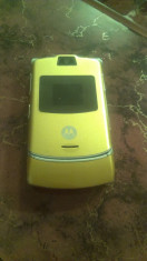 Motorola V3 Gold ca nou foto