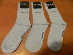 NOU!!!SOSETE HUGO BOSS GRI DESCHIS LUNGI 41-46 foto