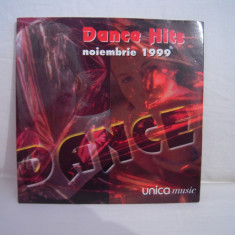 Vand cd audio Dance Hits-Noiembrie 1999,originala,raritate!