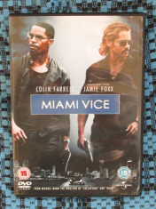 MIAMI VICE - film DVD - cu Colin FARRELL si Jamie FOXX (ORIGINAL, CA NOU!!!) foto